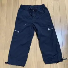 カーゴパンツ ブラックS