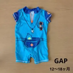 【夏物セール】GAP ライフガードデザイン水着 青　男