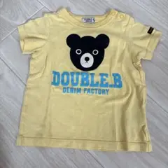 ダブルビー　美品　くま　Tシャツ