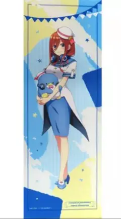 五等分の花嫁✕サンリオキャラクターズ　B2ハーフタペストリー 三玖✕タキシード