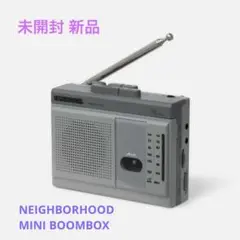 ラジオ・コンポ NEIGHBORHOOD MINI BOOMBOX MINI BOOMBOX – TIME AFTER TIME