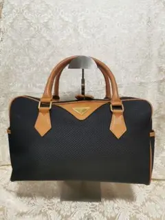 【美品】YSL サンローラン ボストンバッグ バッグ PVC ビンテージ 人気 Yves Saint Laurent ほぼ未使用 袋付き YVES SAINT LAURENT イヴ