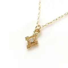 ⚠️即購入NG⚠️ダイヤ CZ 可憐 華奢 ゴールド ネックレス G158