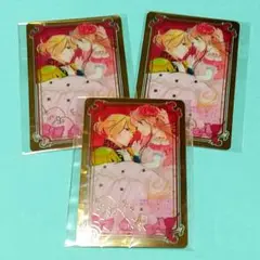 妃教育から逃げたい私 箔押しクリアカード×3枚