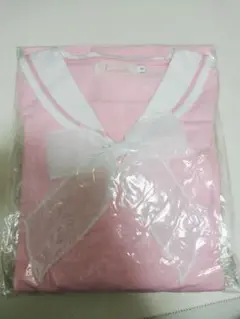 【未使用品】うさ耳 セーラーワンピース ベレー帽付き (Qun.toにて購入)