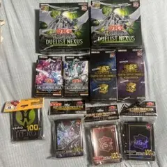 遊戯王OCG 未開封ボックス、スリーブまとめ売り
