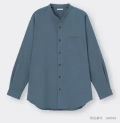 イージーケアバンドカラーシャツ　GU