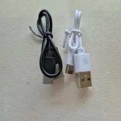 同梱無料　USBとUSB-C充電ケーブル2本セット　15センチ