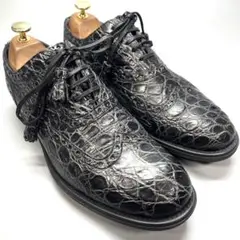 DOLCEu0026GABBANA ドルガバ クロコダイル 革靴 目地染め