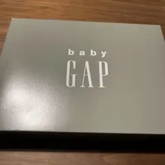 【空箱】baby GAP くすみ　グリーン　箱　工作