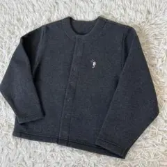 美品　フクゾー FUKUZO スナップカーディガン　8サイズ　120