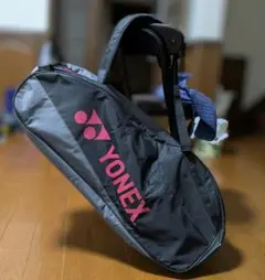 YONEX バドミントンバッグ グレー/ピンク