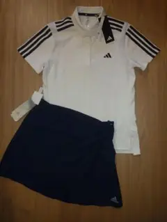 【新品M】adidas アディダスゴルフ　夏物　セットアップ