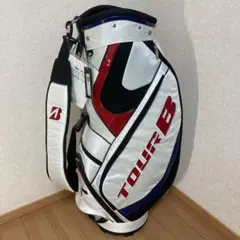 美品！ブリヂストンツアービー　キャディバッグ　CBG91Y BRIDGESTONE - ブリヂストンGOLFTOUR B キャディバッグCBG91Y
