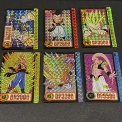 ドラゴンボールカードダスリミックスvol.5 キラカード　6枚