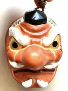 【縁起物】東霧島神社　霧島天狗の土鈴　昭和レトロ　置物