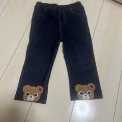ミキハウスダークブルー ボトムス 100