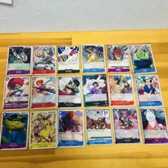 デジモンカードセット 18枚