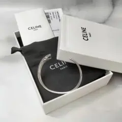CELINE(セリーヌ)レプタイル 蛇 スネーク ブレスレットバングルKK461