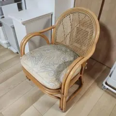 【引き取り限定】ラタンチェア