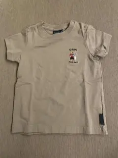 SHIPS ベージュ Tシャツ　テディベア