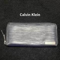 Calvin Klein 長財布 ネイビー