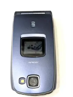 美品　ドコモ docomo N902i BLUE ブルー ガラケー 携帯