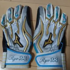 日ハム 渡邉選手 バッティンググローブ