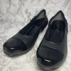 ビースリー パンプス ブラック 24.5cm 3E
