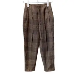Anather Edition アナザーエディション 【S】グレンチェックパンツ