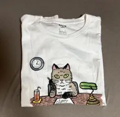 MURAKAMI RADIO 猫 Tシャツ ホワイト