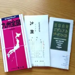 九州全図とビジュアルデータファイルセット