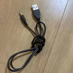 USB Type-A to DC 5.5mm電源ケーブル
