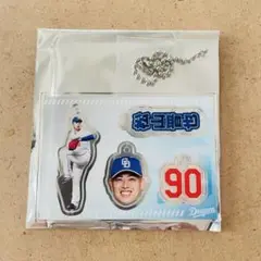 中日ドラゴンズ　ドラゴンズ　カスタムプレイヤーズ　アクリルチャーム　松山晋也