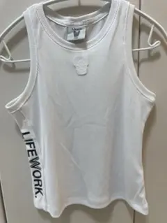 Lifework ホワイト タンクトップ FREEサイズ