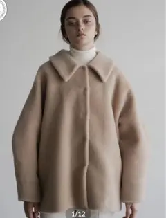 OHGA ECO MOUTON COAT S 新品未使用タグ付き