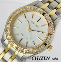 「定価52,000円」★日本未発売希少 CITIZEN ダイヤモンドベゼル