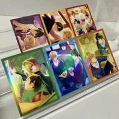 佐々木と宮野&平野と鍵浦　グラッテ　光彩トレーディングカード　6枚