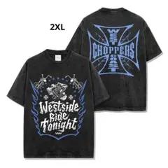 ウエストコーストチョッパーズ 両面プリント ヴィンテージ加工 Tシャツ 2XL