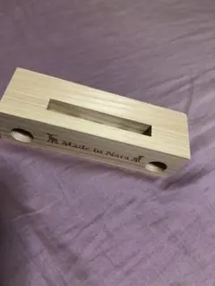 木製スマホ拡声器　 奈良製