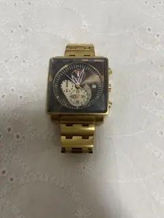 CB CITIZEN VAGARY 腕時計 アナデジ　稼働 スクエア　ゴールド CB CITIZEN VAGARY 腕時計 アナデジ 稼働 スクエア ゴールド
