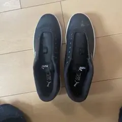 PUMA ブラックシューズ 374766-02 サイズ5.5 UK