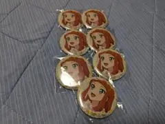 アイカツスターズ！ 缶バッジ イオン限定 早乙女あこ 7個セット