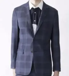 シャドークレストブリッジ ストレッチ チェックジャケットセッアップ パンツ付