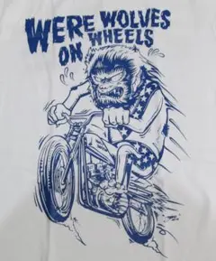 狼男 イーベルニーベル Tシャツ XLサイズ ホットロッド カスタムカルチャー