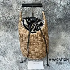 ★新品未使用 A VACATION TRIM BOX ゼブラ柄 ショルダーバッグ ☆新品未使用 A VACATION TRIM BOX ゼブラ柄 ショルダーバッグ