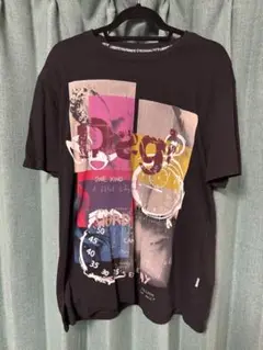 Desigual グラフィックプリント Tシャツ XL ブラック