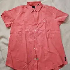 Armani Exchange 半袖シャツ Lサイズ ピンク