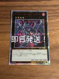 遊戯王　ダークリベリオンエクシーズドラゴン　20th