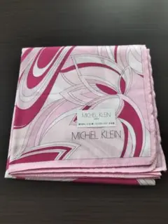 【新品・未使用✨】MICHEL KLEIN ハンカチ ピンク